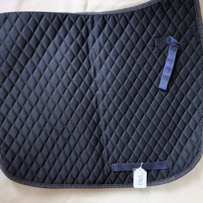 Tuffrider Navy Quilted Saddle Pad