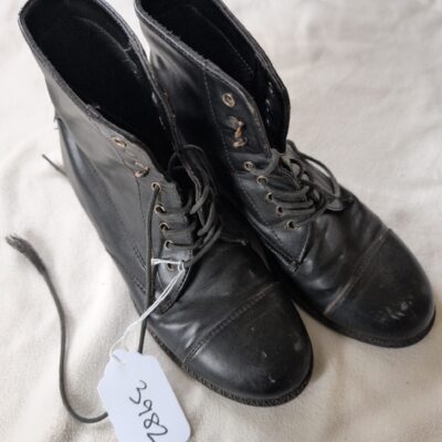 Auken Black Lace Paddock Boots 5