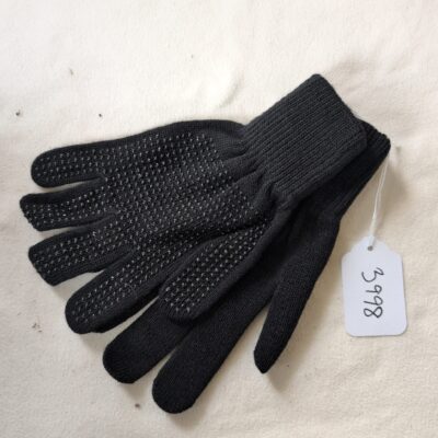 Black Winter Gloves