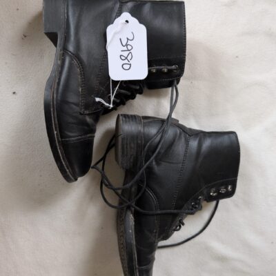 Auken Black Lace Paddock Boots 1