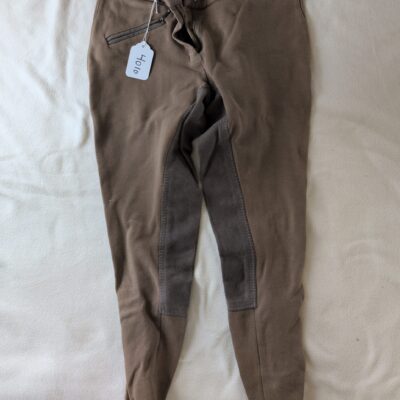 Elation Full Seat Beige Breeches 30