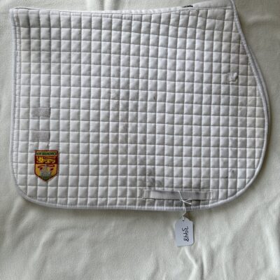 White New Brunswick Saddle Pad
