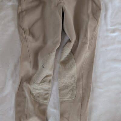Beige Half Seat Equi-Comfort Breeches 26