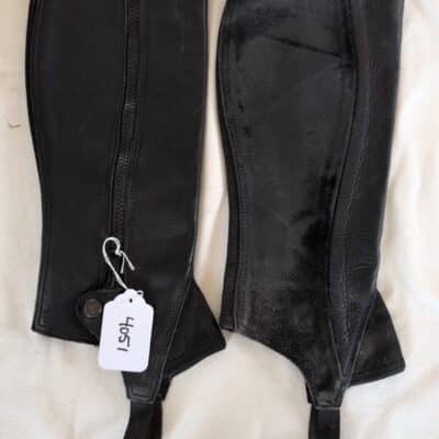 Treadstep Large Leather Half Chaps