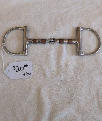 Roller D Ring Snaffle