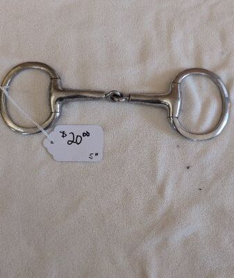Eggbutt Single Jointed Snaffle