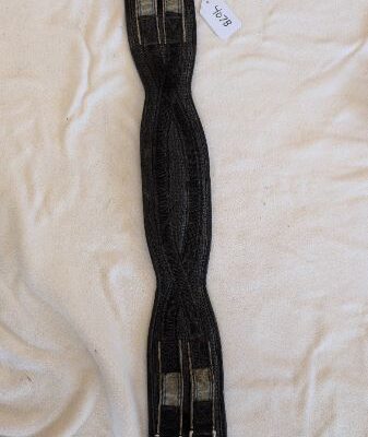 Black Synthetic Dressage Girth 30