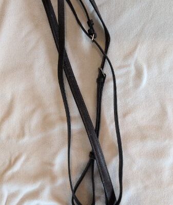 Brown Leather Standing Martingale
