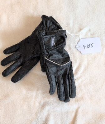 Konnect Black Riding Gloves Small