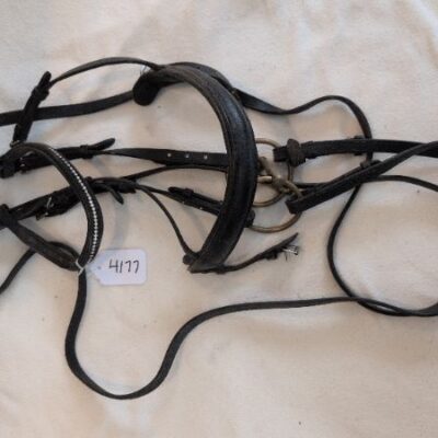 Rhinestone Bridle with Snaffle and Reins