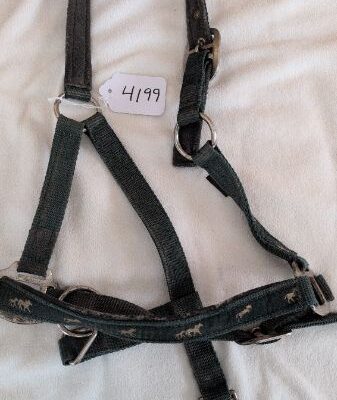 Green Nylon Halter