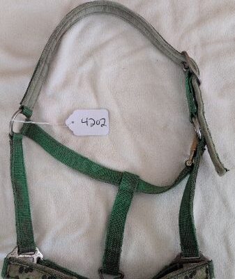 Green Dots Nylon Halter