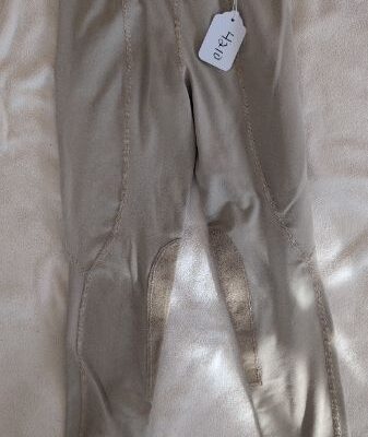 Kerrits Half Seat Beige Breeches Kids M