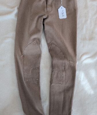 Elation Beige Halt Seat Breeches 14