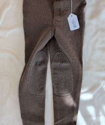 Elation Brown Half Seat Breeches 8