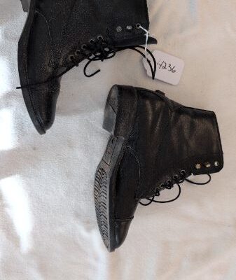 Auken Laceup Black Paddock Riding Boots 5