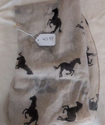 Horse Themed Infinity Scarf