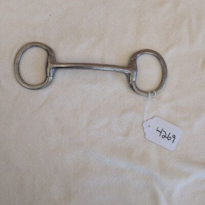 Straight Bar Eggbut Snaffle