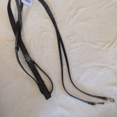 Brown Leather Breastplate with German Martingale