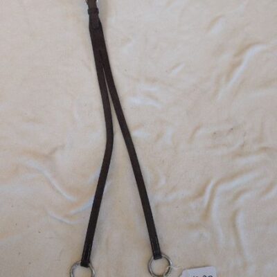 Brown Leather Running Martingale Attachment
