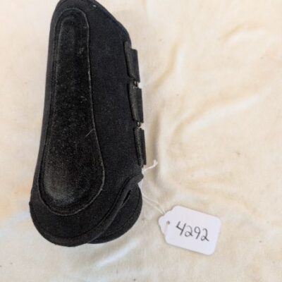 Black Pony Splint Boots