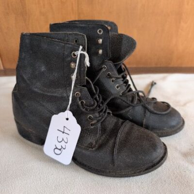 Auken Black Lace Paddock Boots 3