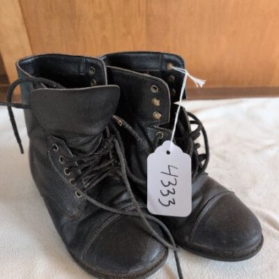 Auken Black Lace Paddock Boots 2