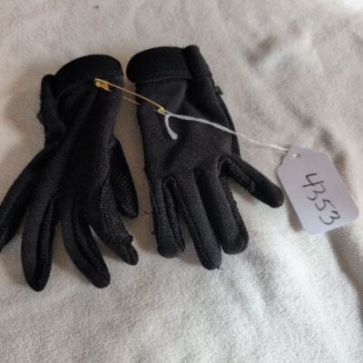 Black Riding Gloves XSmall