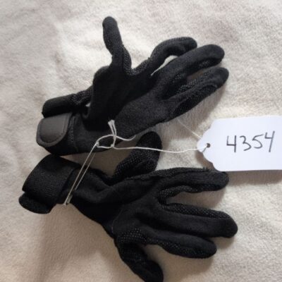 Black Riding Gloves Small
