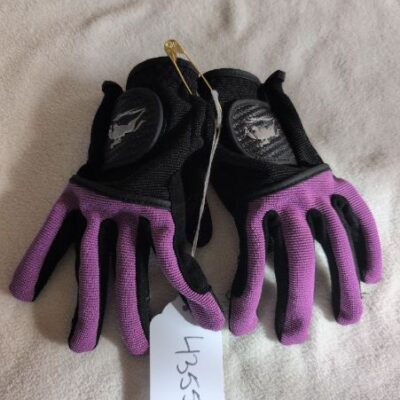 Purple Riding Gloves Small