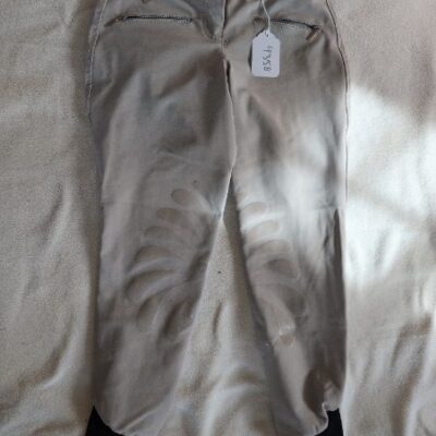 Beige Elation Diamond Stretch Breech 24R