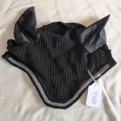 Black Silver and Jewel Fly Bonnet