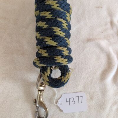Blue Yellow Lead Rope
